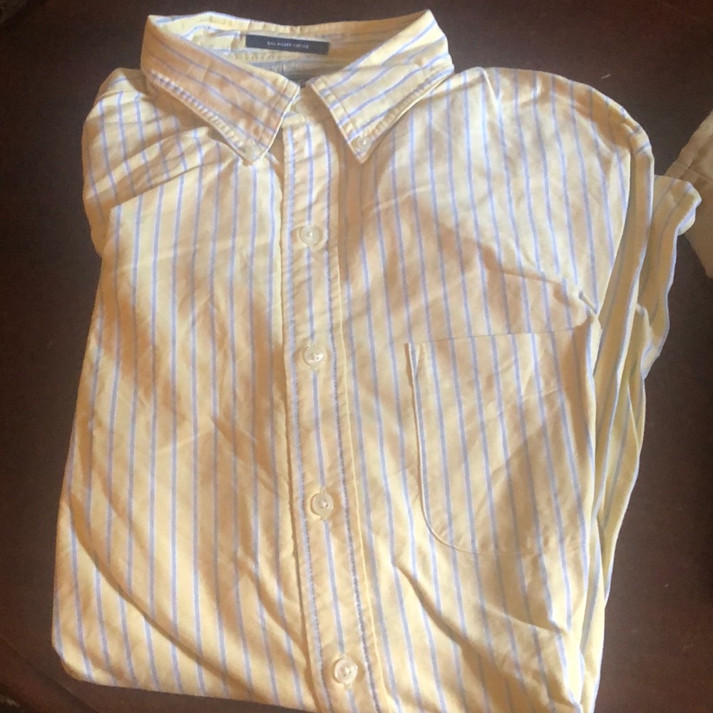 Canvas casual dress shirt
